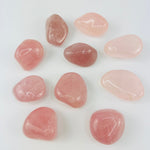 Rose Quartz Extra Quality Tumbled Stone (Choose 1 or 5 pcs)