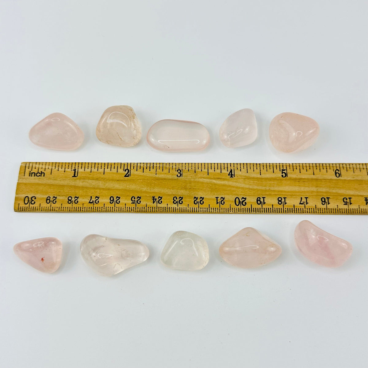 Rose Quartz Extra Quality Tumbled Stone - 1 pound bag -