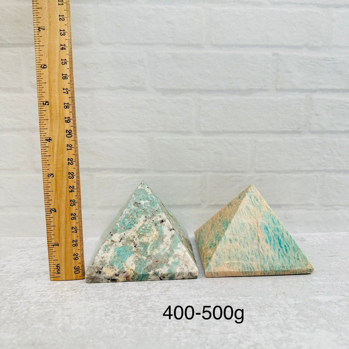 Amazonite Crystal Pyramids - By Weight