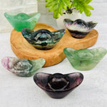 Rainbow Fluorite Yuanbao Crystal - Money Stone - By Weight -