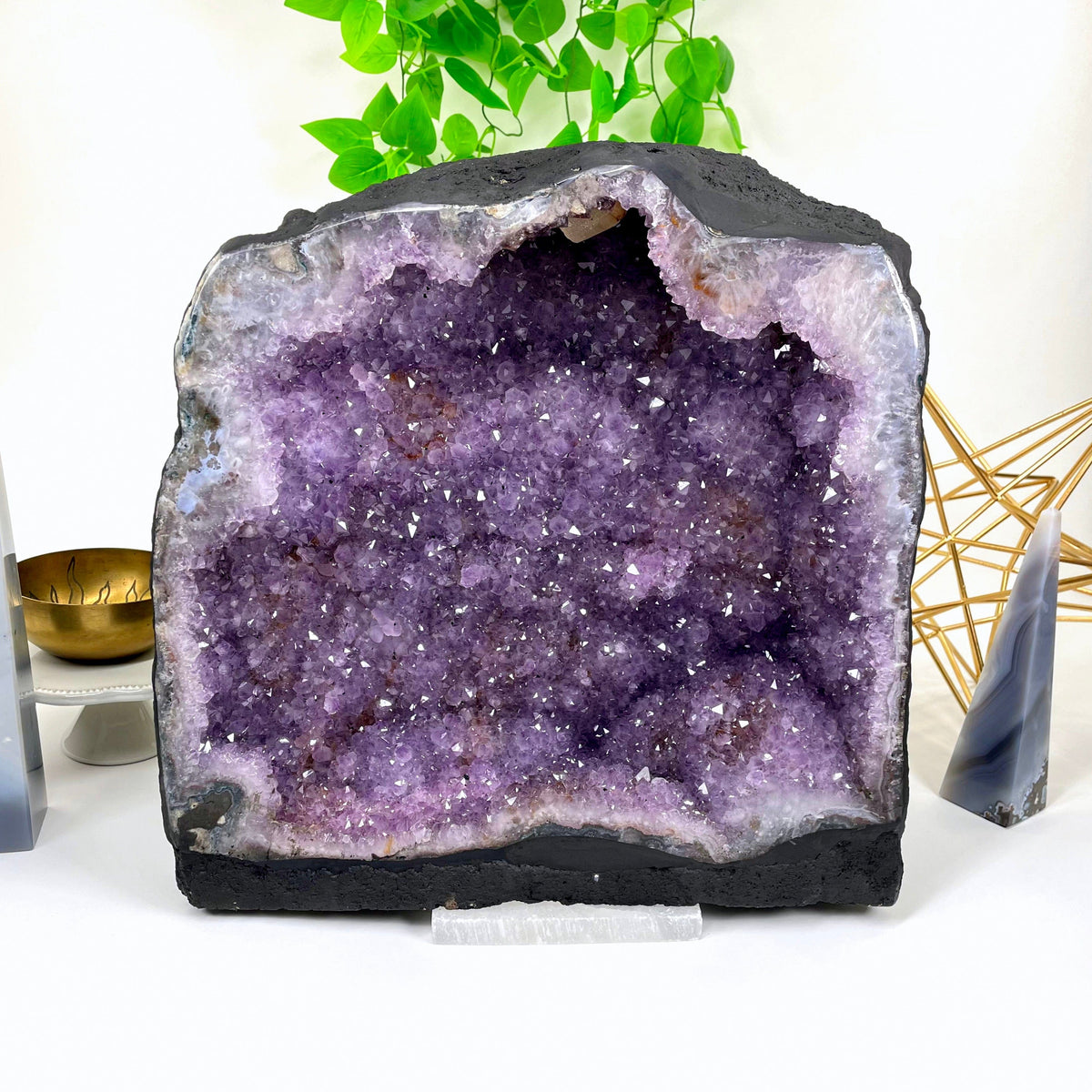 Amethystlarge Cave Geode - OOAK