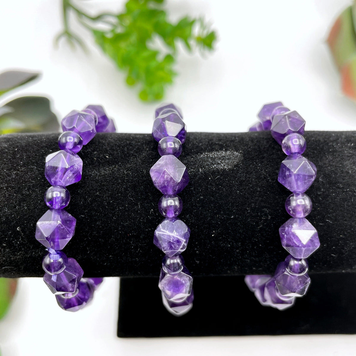 Amethyst Bead Bracelets