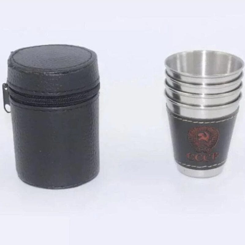 Stainless Steel Mug Set