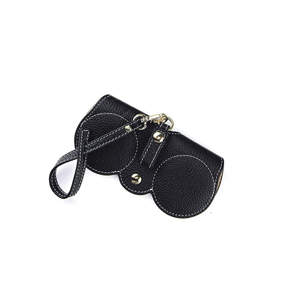 Soft Leather Sunglasses Bag