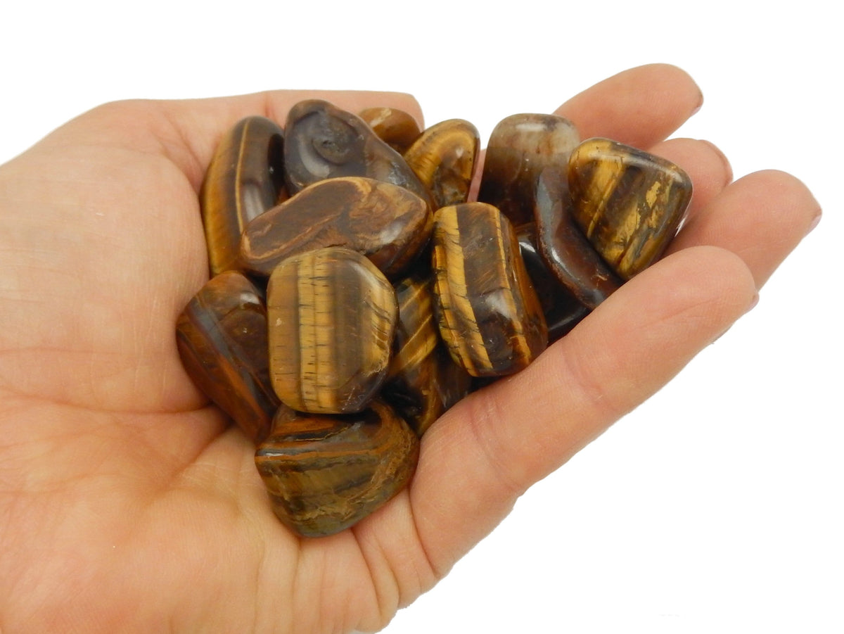 Tiger Eye Medium Tumbled stones