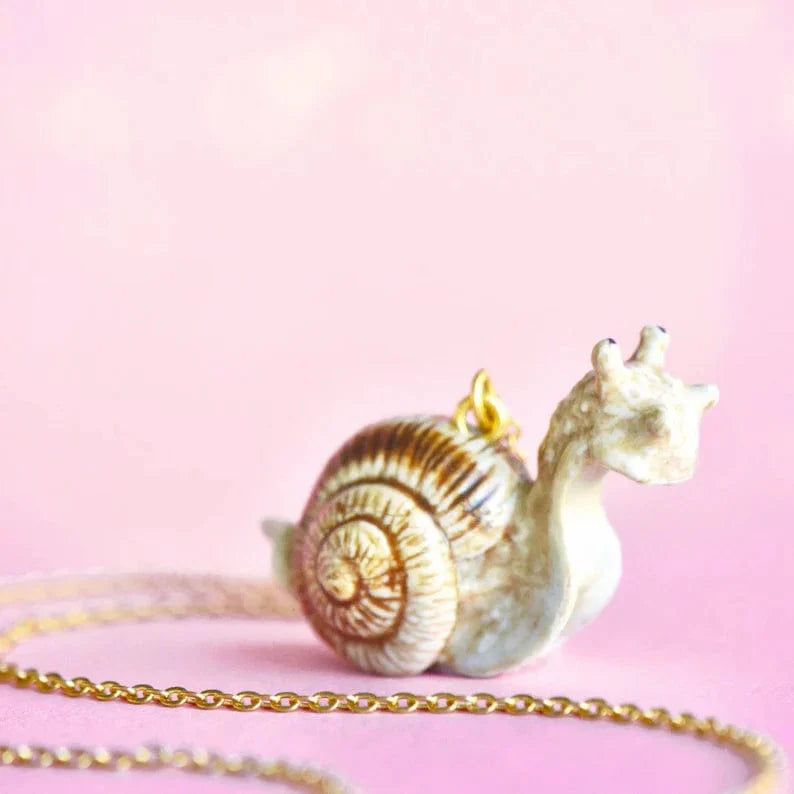 Storybook Porcelain Nature Necklace - You Select Style -