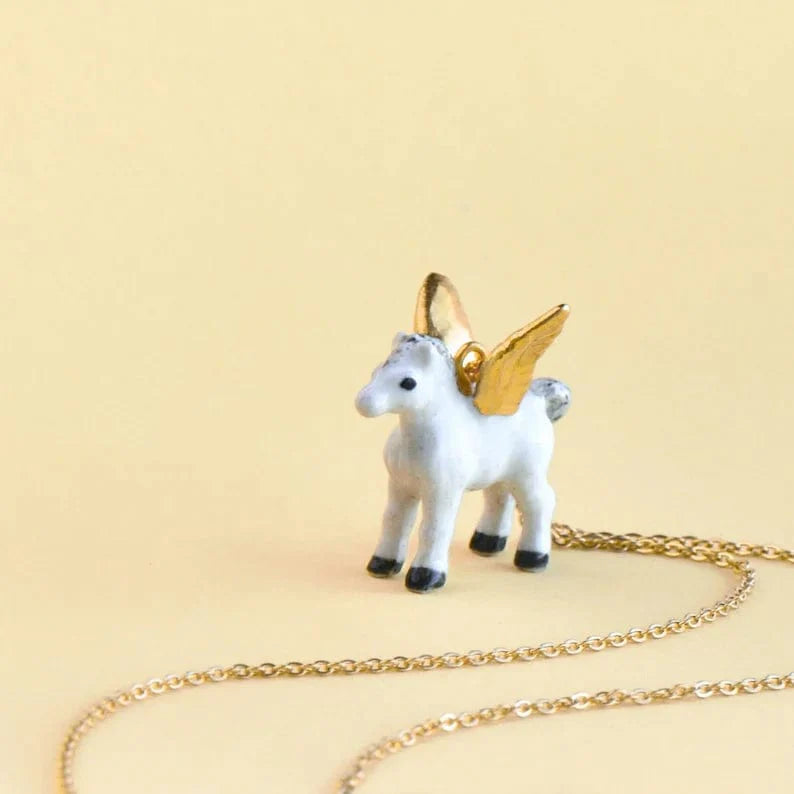 Storybook Porcelain Nature Necklace - You Select Style -