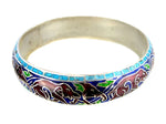 Enamel Mosaic Elephant Bracelet