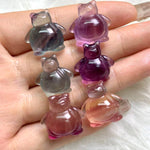 Pokemon Carvings Rainbow Fluorite