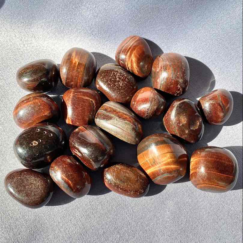 Red Tiger Eye Tumble