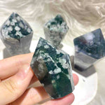 Moss Agate Cupcake