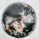 Black Tourmilated Quartz Gigantic Sphere - OOAK -