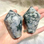 Moss Agate Cupcake