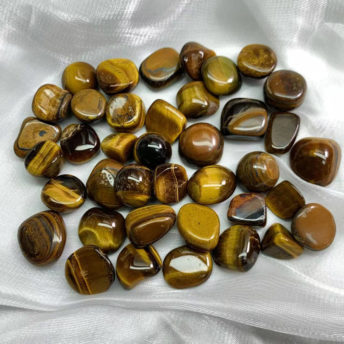 Small Tigers Eye Tumbles