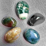 Moss Agate Tumble