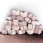 WHOLESALE Crystals - Case Pack BULK LOT - BUY THE BOX 🌸 20 Rose Quartz "B" Candle Holders - SAVINGS